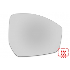 Зеркальный элемент правый LAND ROVER Discovery Sport I с 2014 по год выпуска, асферика нейтральный с обогревом 54201400