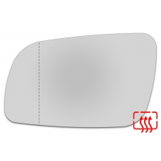 Зеркальный элемент левый LIFAN Breez с 2006 по 2014 год выпуска, асферика нейтральный с обогревом 57200506