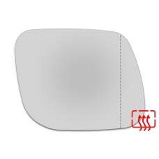 Зеркальный элемент правый LIFAN X60 I с 2016 по 2018 год выпуска, асферика нейтральный с обогревом 57331700