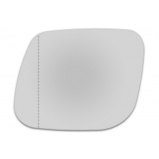 Зеркальный элемент левый LIFAN X60 I с 2016 по 2018 год выпуска, асферика нейтральный без обогрева 57331701