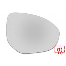 Зеркальный элемент правый MAZDA 2 II с 2008 по 2014 год выпуска, сфера нейтральный с обогревом 62220809