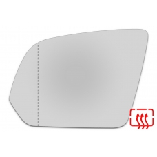 Зеркальный элемент левый MERCEDES Vito III с 2014 по 2020 год выпуска, асферика нейтральный с обогревом 63331406