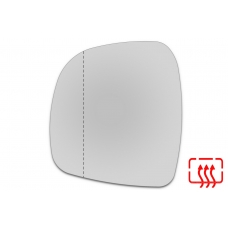 Зеркальный элемент левый MERCEDES Viano I с 2010 по 2014 год выпуска, асферика нейтральный с обогревом 63360806