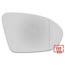 Зеркальный элемент правый OPEL Astra с 2015 по 2021 год выпуска, асферика нейтральный с обогревом 70111500