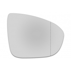 Зеркальный элемент правый OPEL Meriva с 2010 по 2018 год выпуска, асферика нейтральный без обогрева 70421005