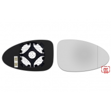 Зеркальный элемент правый PORSCHE Boxster IV с 2016 по год выпуска, асферика нейтральный с обогревом 75121600