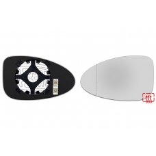 Зеркальный элемент левый PORSCHE Boxster IV с 2016 по год выпуска, асферика нейтральный с обогревом 75121606