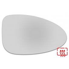 Зеркальный элемент правый PORSCHE Boxster IV с 2016 по год выпуска, сфера нейтральный с обогревом 75121609