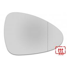 Зеркальный элемент правый PORSCHE Panamera I с 2009 по 2016 год выпуска, асферика нейтральный с обогревом 75330900