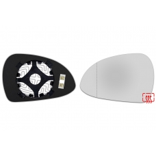 Зеркальный элемент левый PORSCHE 911 VII с 2012 по 2019 год выпуска, асферика нейтральный с обогревом 75911206