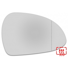 Зеркальный элемент правый PORSCHE 911 VII с 2012 по 2019 год выпуска, асферика нейтральный с обогревом 75911200