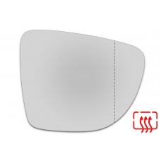 Зеркальный элемент правый RENAULT Clio IV с 2012 по 2019 год выпуска, асферика нейтральный с обогревом 76101200
