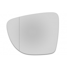 Зеркальный элемент левый RENAULT Clio IV с 2012 по 2019 год выпуска, асферика нейтральный без обогрева 76101201