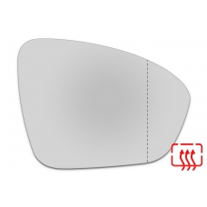 Зеркальный элемент правый RENAULT Clio V с 2019 по год выпуска, асферика нейтральный с обогревом 76101900