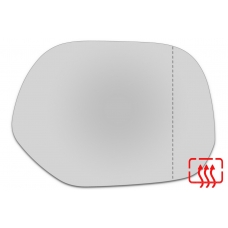 Зеркальный элемент правый SCION xB I с 2003 по 2008 год выпуска, асферика нейтральный с обогревом 81100300