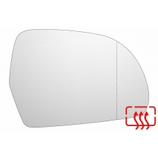 Зеркальный элемент правый SKODA Octavia II с 2009 по 2013 год выпуска, асферика нейтральный с обогревом 84400900