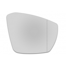 Зеркальный элемент правый SKODA Octavia III с 2013 по 2020 год выпуска, асферика нейтральный без обогрева 84401305