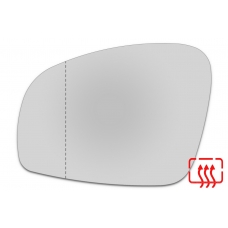 Зеркальный элемент левый SKODA Roomster I с 2006 по 2015 год выпуска, асферика нейтральный с обогревом 84500706