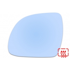 Зеркальный элемент левый SSANG YONG Actyon II с 2010 по 2020 год выпуска, сфера голубой с обогревом 87201018