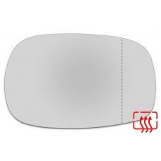 Зеркальный элемент правый SSANG YONG Rexton I с 2002 по 2007 год выпуска, асферика нейтральный с обогревом 87500600