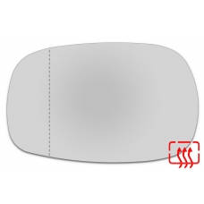 Зеркальный элемент левый SSANG YONG Rexton I с 2002 по 2007 год выпуска, асферика нейтральный с обогревом 87500606
