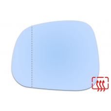 Зеркальный элемент левый SSANG YONG Rexton III с 2012 по 2017 год выпуска, асферика голубой с обогревом 87501216