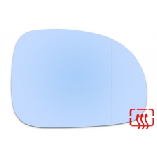 Зеркальный элемент правый SSANG YONG Stavic с 2013 по 2020 год выпуска, асферика голубой с обогревом 87551310