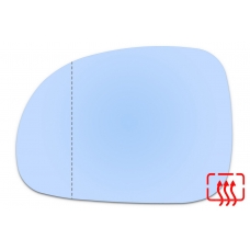Зеркальный элемент левый SSANG YONG Stavic с 2013 по 2020 год выпуска, асферика голубой с обогревом 87551316