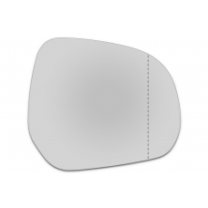 Зеркальный элемент правый SUZUKI Splash I с 2008 по 2015 год выпуска, асферика нейтральный без обогрева 89530805