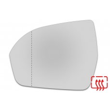 Зеркальный элемент левый SUZUKI S-Presso с 2019 по год выпуска, асферика нейтральный с обогревом 89611906