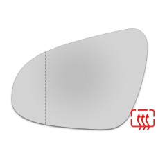 Зеркальный элемент левый TOYOTA Aygo II с 2014 по год выпуска, асферика нейтральный с обогревом 92151406