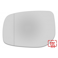 Зеркальный элемент левый TOYOTA Camry VI с 2006 по 2009 год выпуска, асферика нейтральный с обогревом 92200606