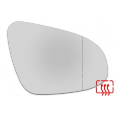 Зеркальный элемент правый TOYOTA Camry VII с 2011 по 2018 год выпуска, асферика нейтральный с обогревом 92201100