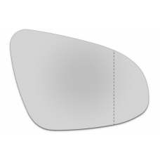 Зеркальный элемент правый TOYOTA Camry VII с 2011 по 2018 год выпуска, асферика нейтральный без обогрева 92201105