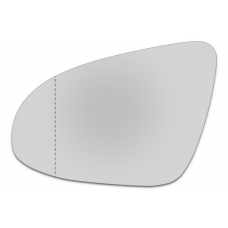 Зеркальный элемент левый TOYOTA Camry VII с 2011 по 2014 год выпуска, асферика нейтральный без обогрева 92201201