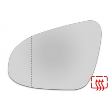 Зеркальный элемент левый TOYOTA Corolla XI с 2013 по год выпуска, асферика нейтральный с обогревом 92301306