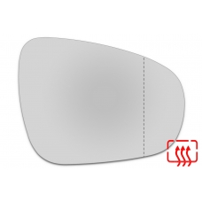 Зеркальный элемент правый TOYOTA Crown XIV с 2012 по 2018 год выпуска, асферика нейтральный с обогревом 92311200
