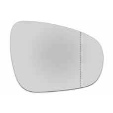 Зеркальный элемент правый TOYOTA Crown XIV с 2012 по 2018 год выпуска, асферика нейтральный без обогрева 92311205