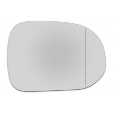 Зеркальный элемент правый TOYOTA HiAce с 1989 по 2009 год выпуска, асферика нейтральный без обогрева 92498905