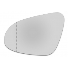 Зеркальный элемент левый TOYOTA Prius C с 2011 по год выпуска, асферика нейтральный без обогрева 92541101