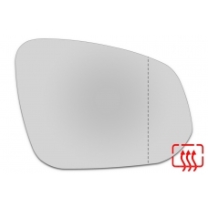 Зеркальный элемент правый TOYOTA RAV4 IV с 2012 по 2019 год выпуска, асферика нейтральный с обогревом 92801200