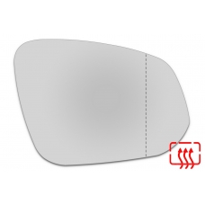 Зеркальный элемент правый TOYOTA RAV4 V с 2018 по год выпуска, асферика нейтральный с обогревом 92801800
