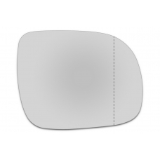 Зеркальный элемент правый TOYOTA Hilux VII с 2004 по 2011 год выпуска, асферика нейтральный без обогрева 92880405