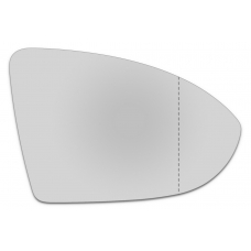 Зеркальный элемент правый VOLKSWAGEN Jetta VII с 2018 по год выпуска, асферика нейтральный без обогрева 93201805