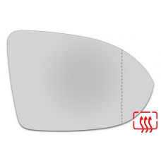 Зеркальный элемент правый VOLKSWAGEN Passat с 2015 по 2019 год выпуска, асферика нейтральный с обогревом 93601500