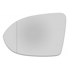 Зеркальный элемент левый VOLKSWAGEN Passat с 2015 по 2019 год выпуска, асферика нейтральный без обогрева 93601501