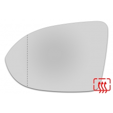Зеркальный элемент левый VOLKSWAGEN Passat с 2015 по 2019 год выпуска, асферика нейтральный с обогревом 93601506