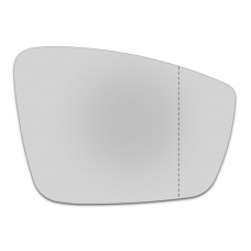 Зеркальный элемент правый VOLKSWAGEN Polo V с 2009 по 2015 год выпуска, асферика нейтральный без обогрева 93640905