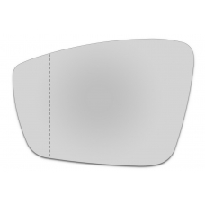 Зеркальный элемент левый VOLKSWAGEN Polo V с 2014 по 2020 год выпуска, асферика нейтральный без обогрева 93641001