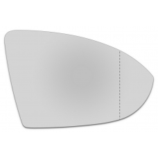 Зеркальный элемент правый VOLKSWAGEN Touran III с 2015 по год выпуска, асферика нейтральный без обогрева 93751505